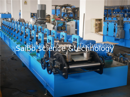 Hydraulic Decoiler Hat Profile Roll Forming Machine 5T With 4mm Thickness