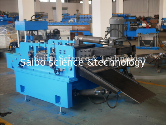 Hydraulic Decoiler Hat Profile Roll Forming Machine 5T With 4mm Thickness